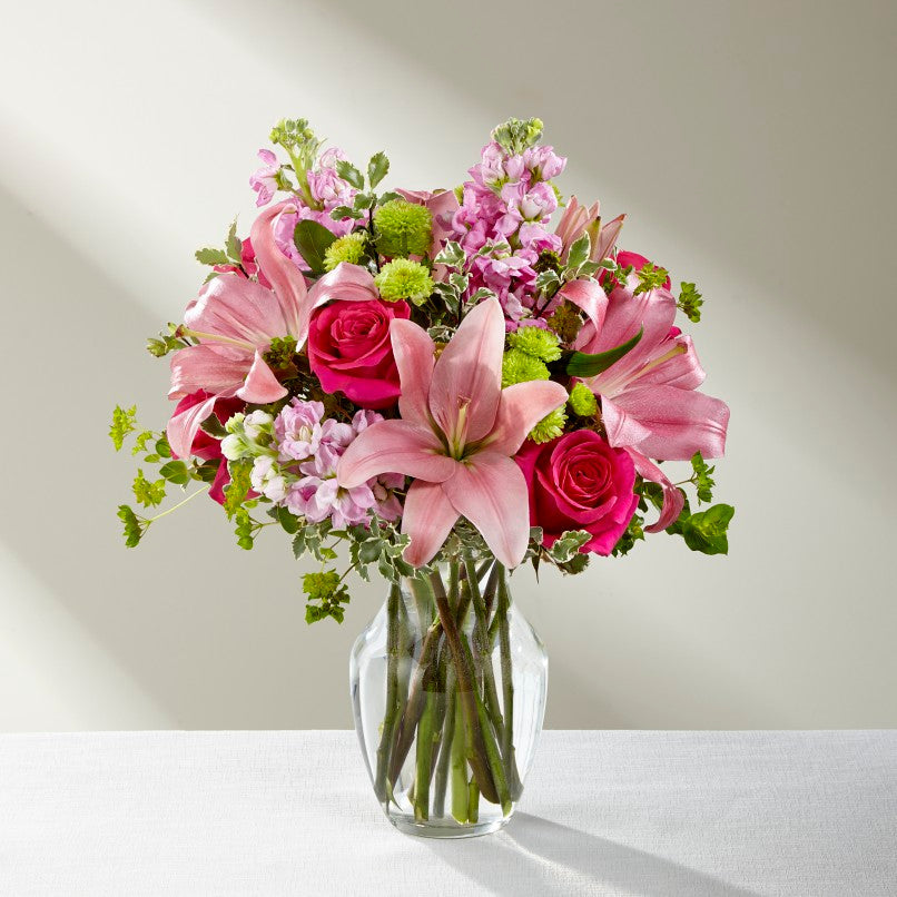 The Pink Posh Bouquet – The Flower Factory, Tarzana CA