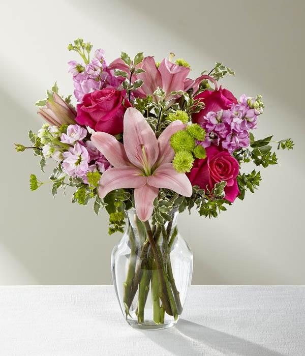 The Pink Posh Bouquet – The Flower Factory, Tarzana CA