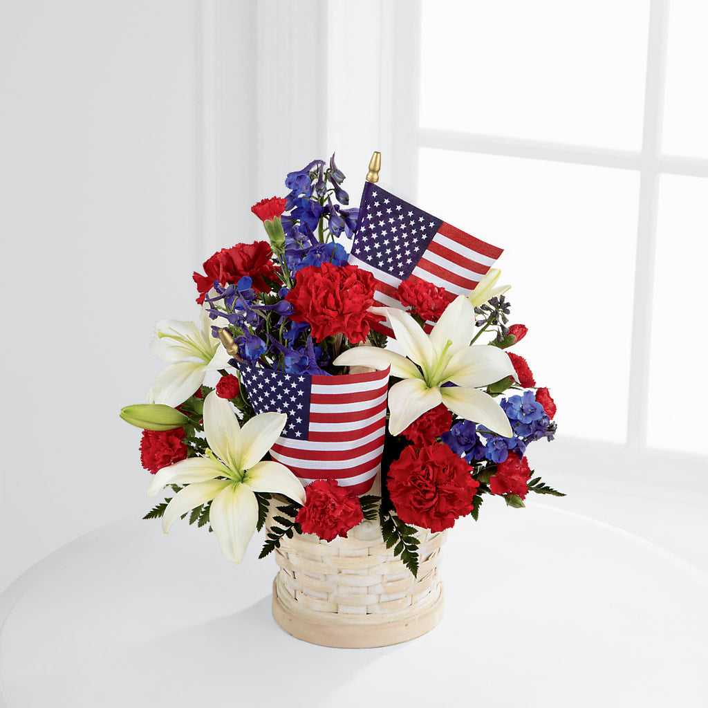 American Glory Bouquet – The Flower Factory, Tarzana CA