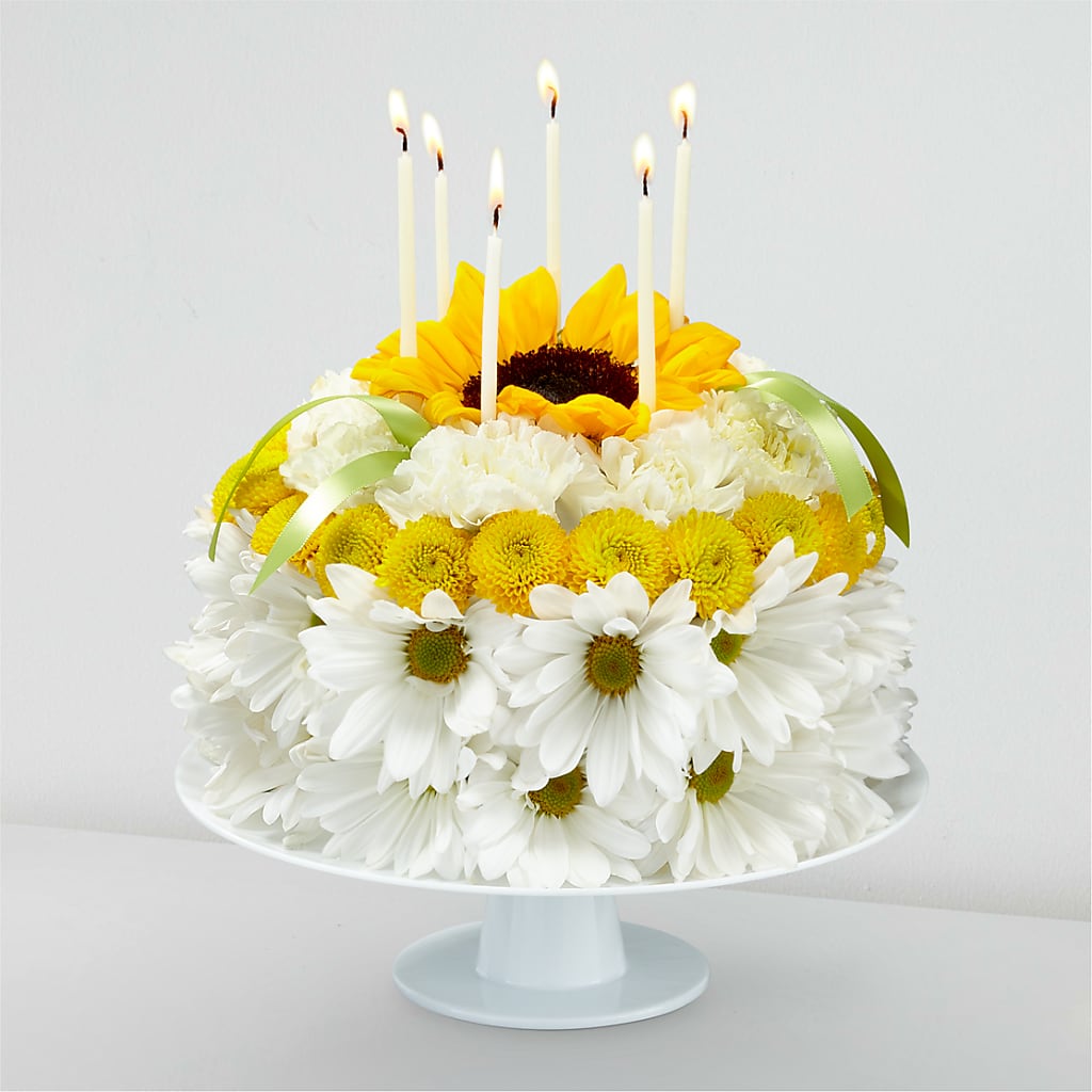 Birthday Smiles Floral Cake – The Flower Factory, Tarzana CA