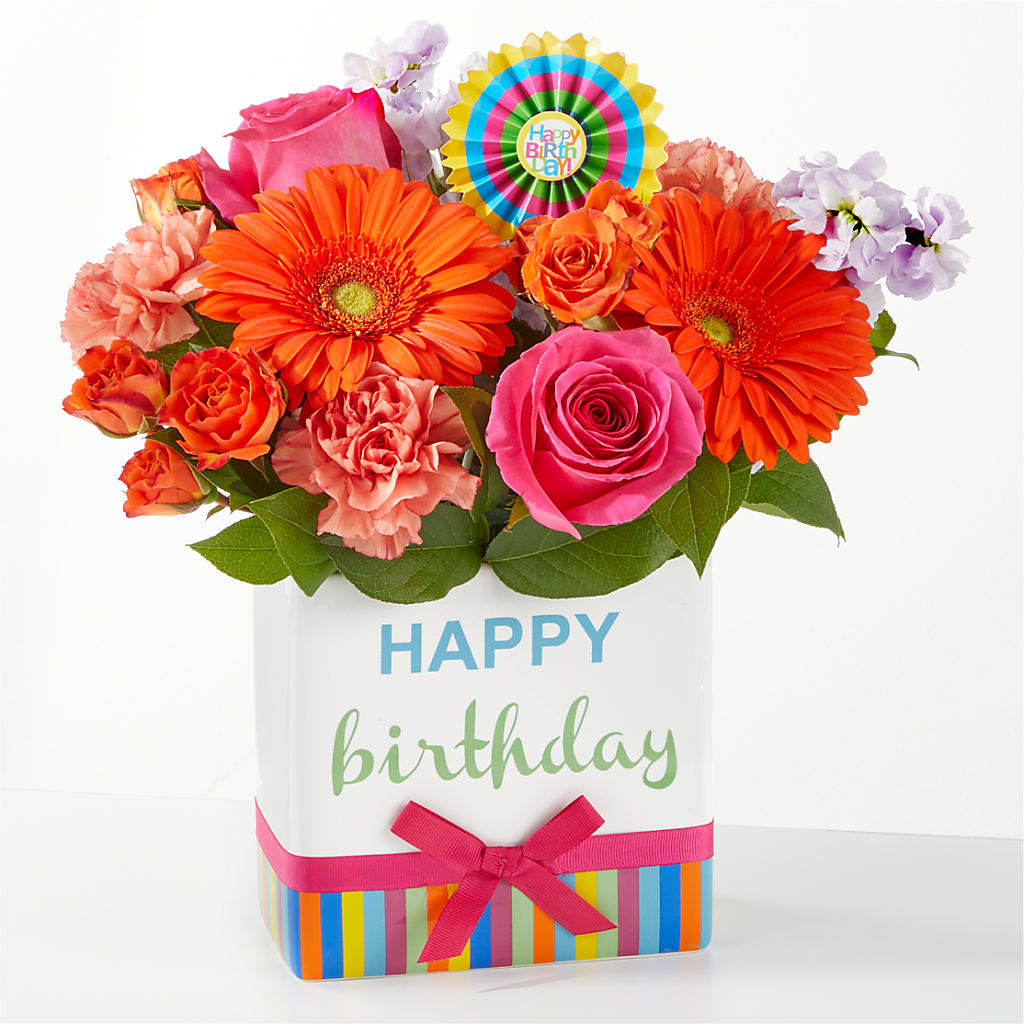 Birthday Surprise Bouquet – The Flower Factory, Tarzana CA