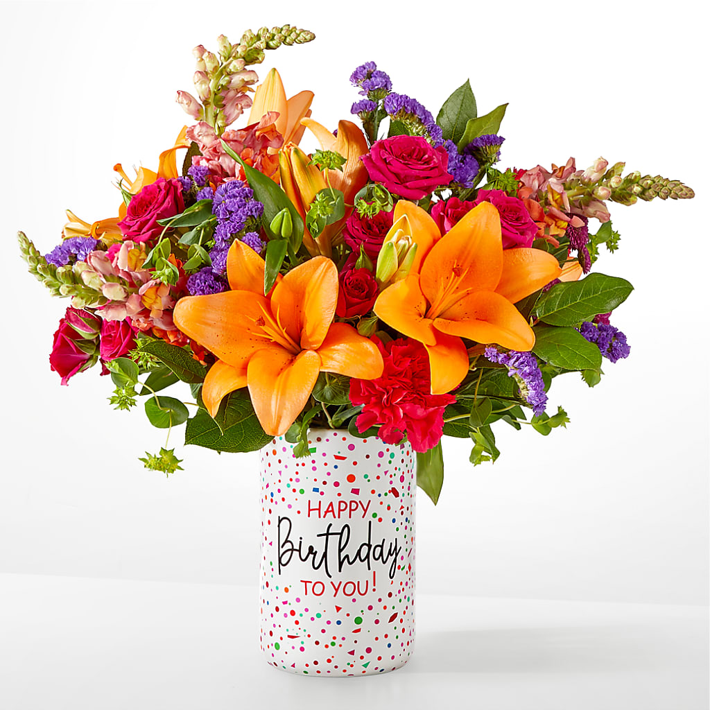 Birthday Palooza Bouquet – The Flower Factory, Tarzana CA