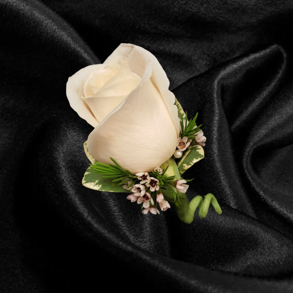 Rose Boutonniere – The Flower Factory, Tarzana CA