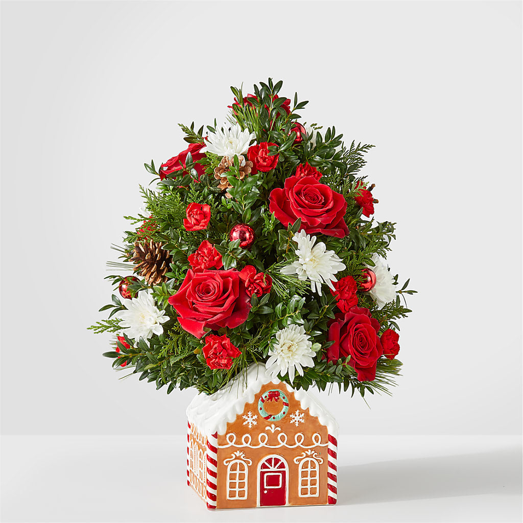 Spiced Gingerbread Tree – The Flower Factory, Tarzana CA