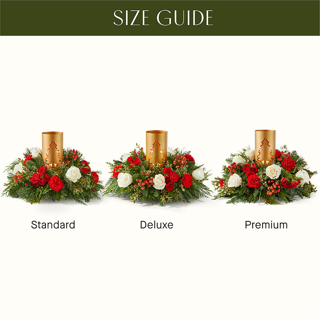 December Dreams Centerpiece – The Flower Factory, Tarzana CA