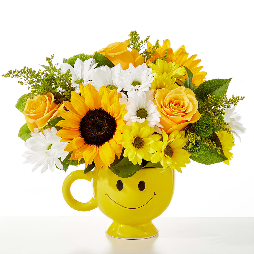 Be Happy Bouquet – The Flower Factory, Tarzana CA