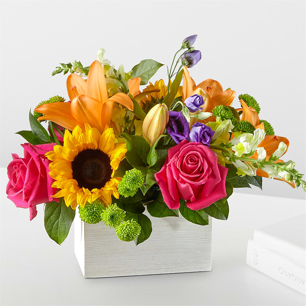 Best Day Box Bouquet – The Flower Factory, Tarzana CA