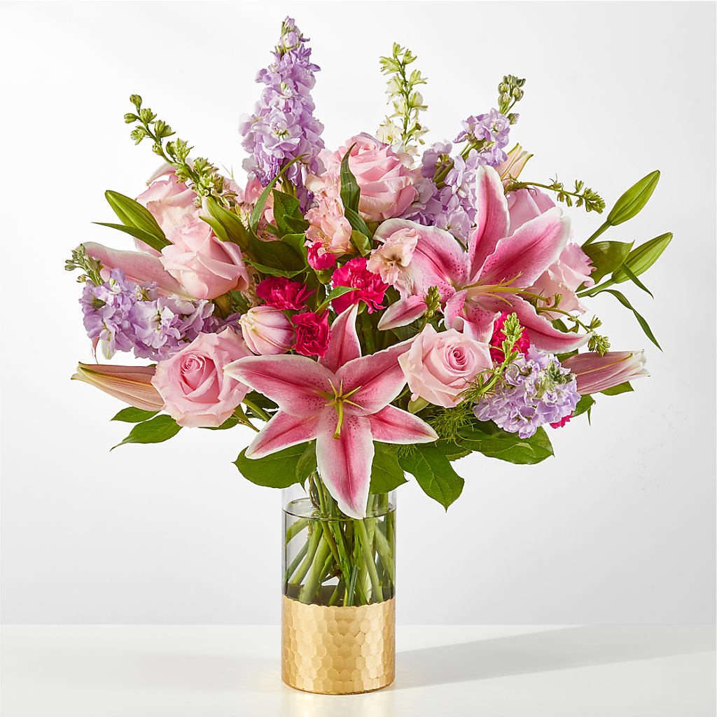 Mauvelous Bouquet – The Flower Factory, Tarzana CA