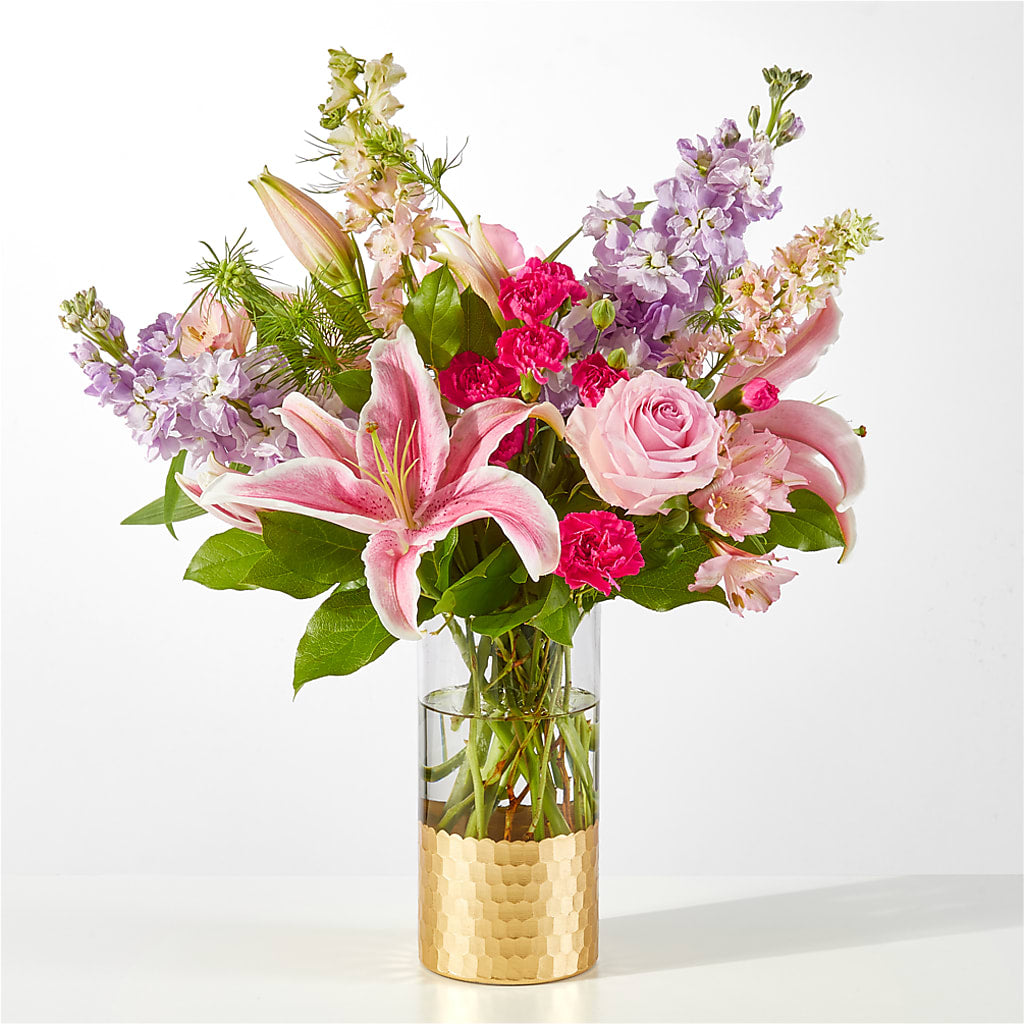 Mauvelous Bouquet – The Flower Factory, Tarzana CA