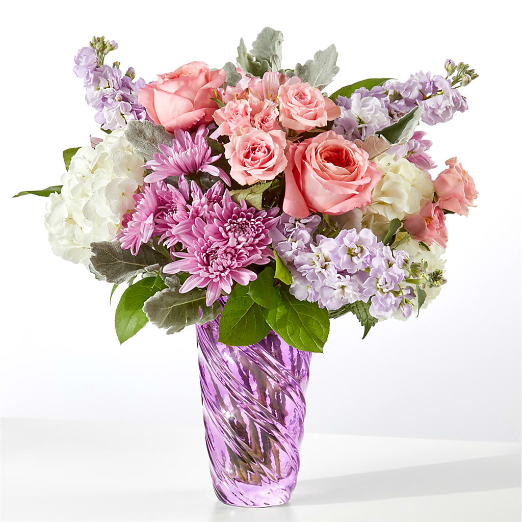 Silver Lining Bouquet – The Flower Factory, Tarzana CA
