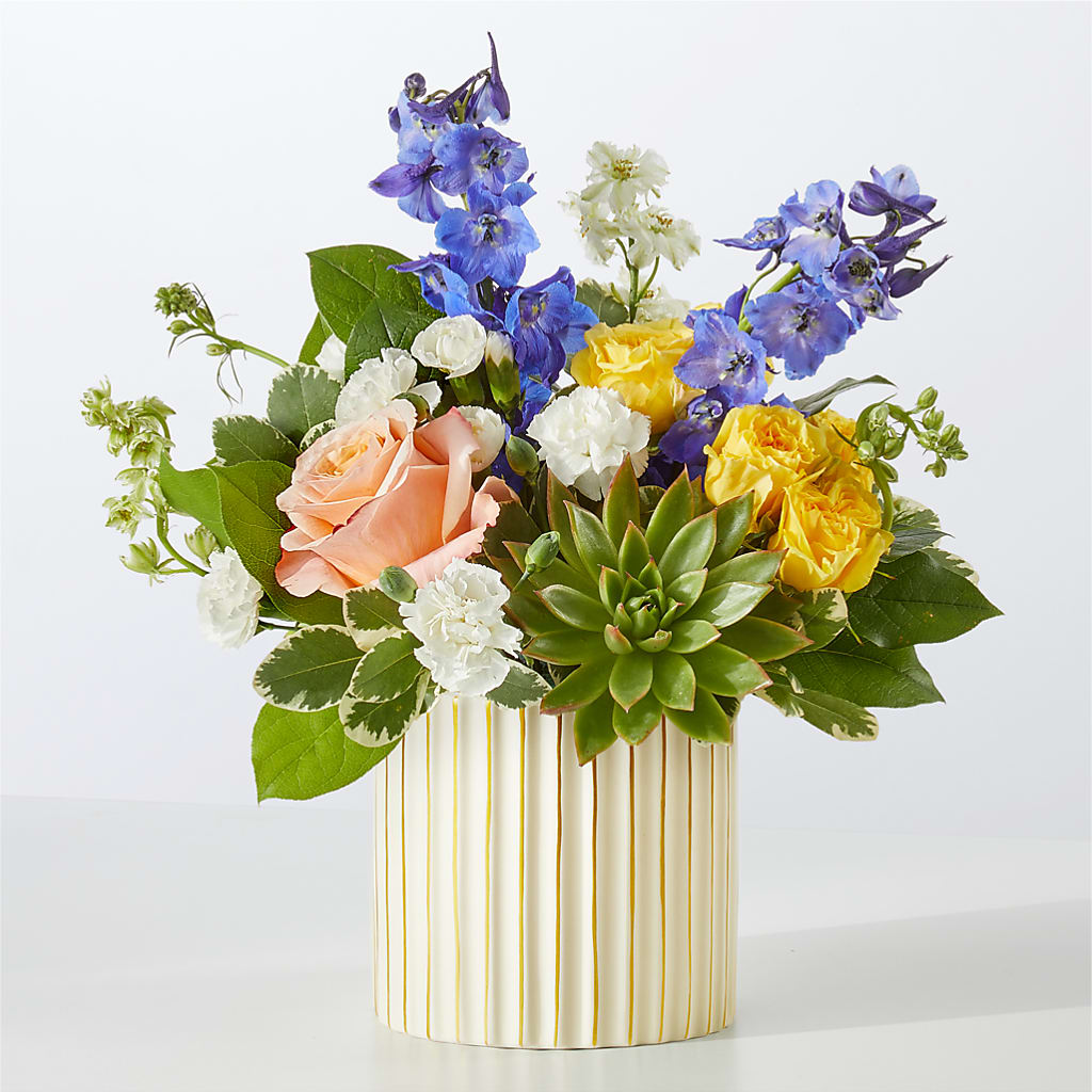 Cobalt Reverie Bouquet – The Flower Factory, Tarzana CA