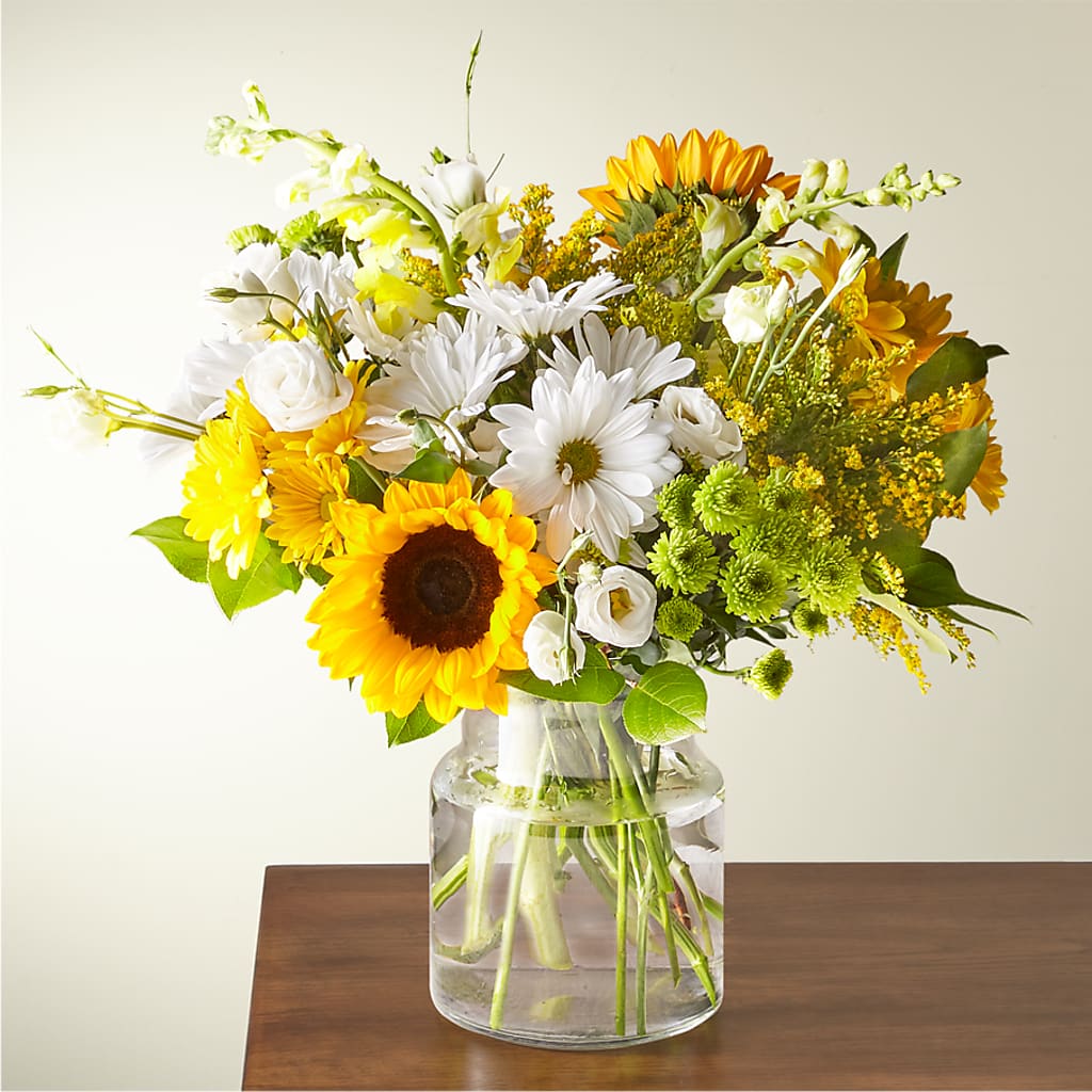 Hello Sunshine Bouquet – The Flower Factory, Tarzana CA