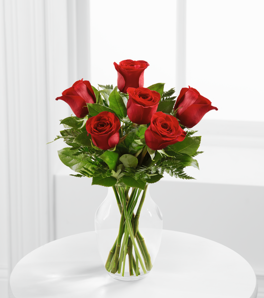 Simply Enchanting Rose Bouquet – The Flower Factory, Tarzana CA