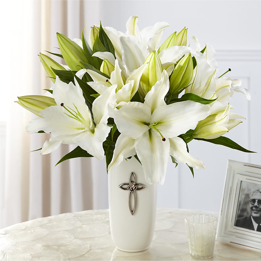 Faithful Blessings Bouquet – The Flower Factory, Tarzana CA