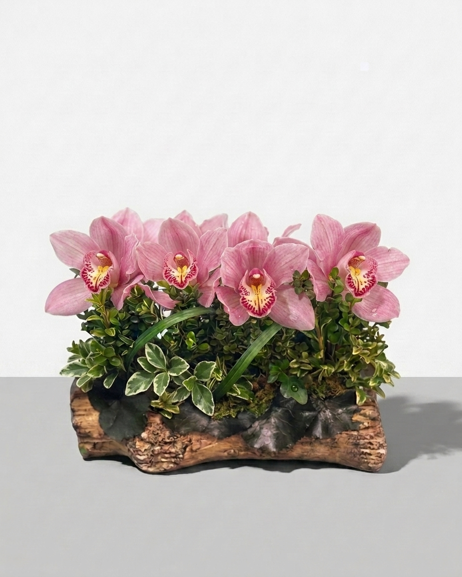 Orchid Elegance Bouquet – The Flower Factory, Tarzana CA