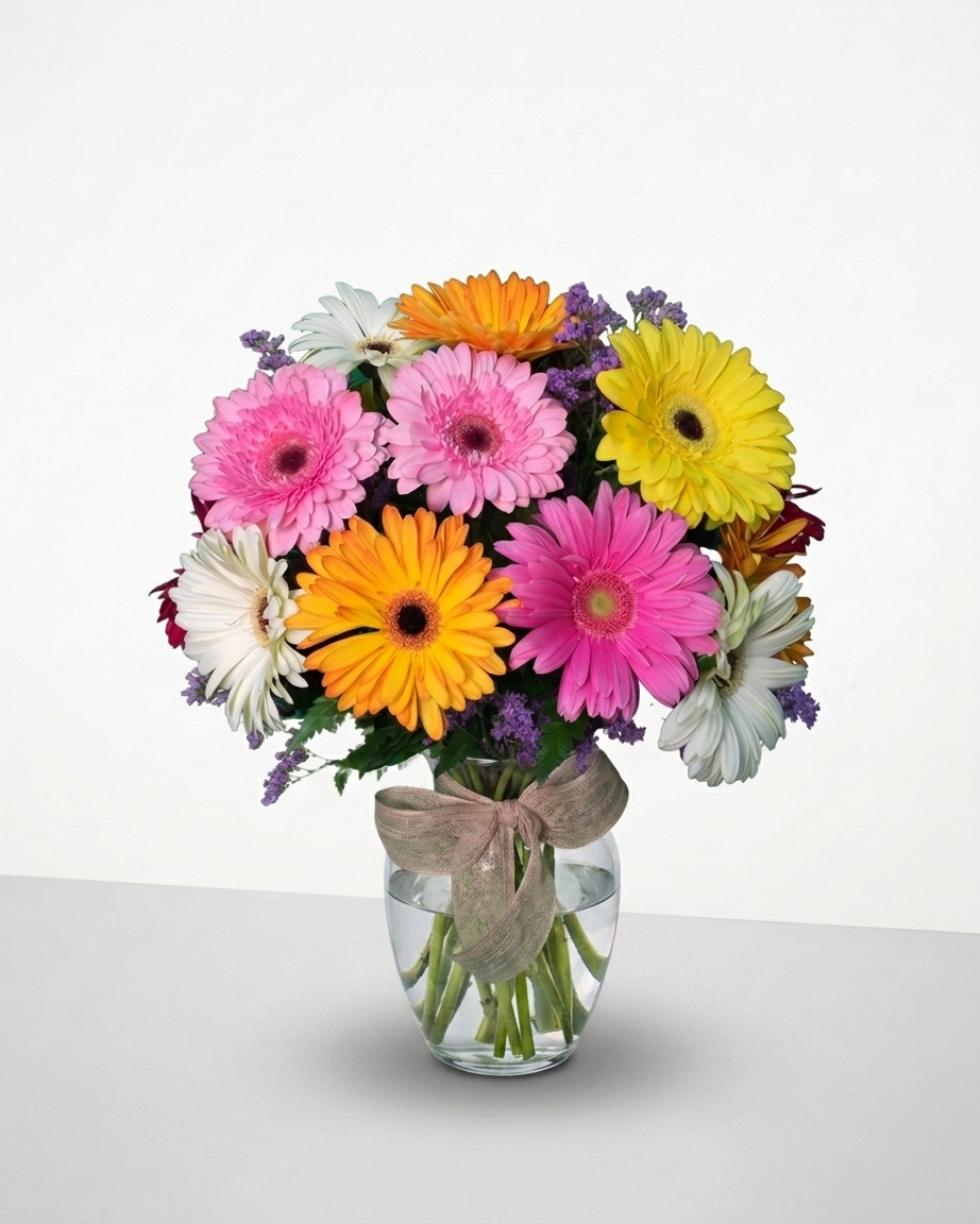 Happy Daisy Bouquet – The Flower Factory, Tarzana CA