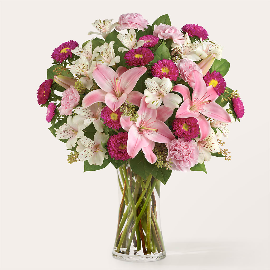 Feeling Fuchsia Bouquet – The Flower Factory, Tarzana CA