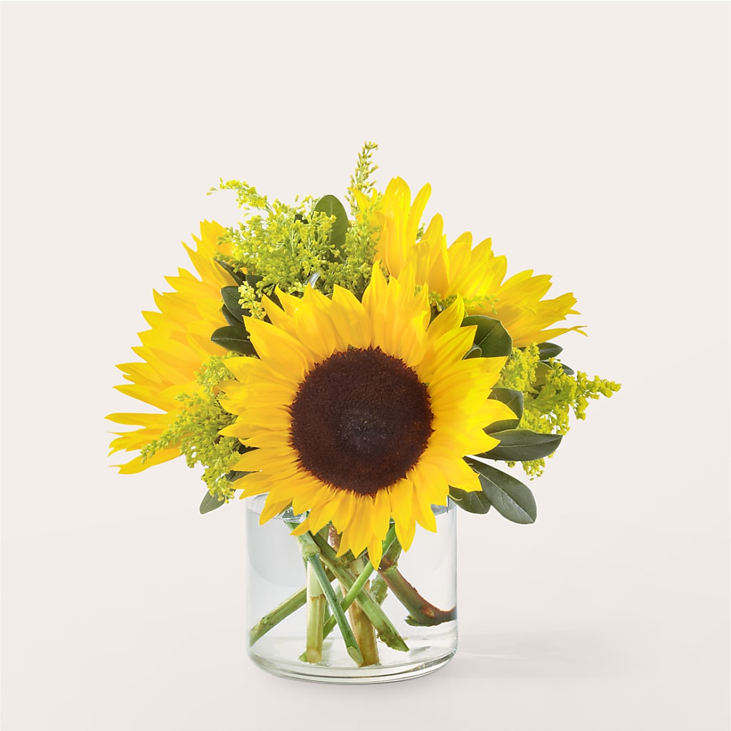 Beaming Sunflower Bouquet – The Flower Factory, Tarzana CA