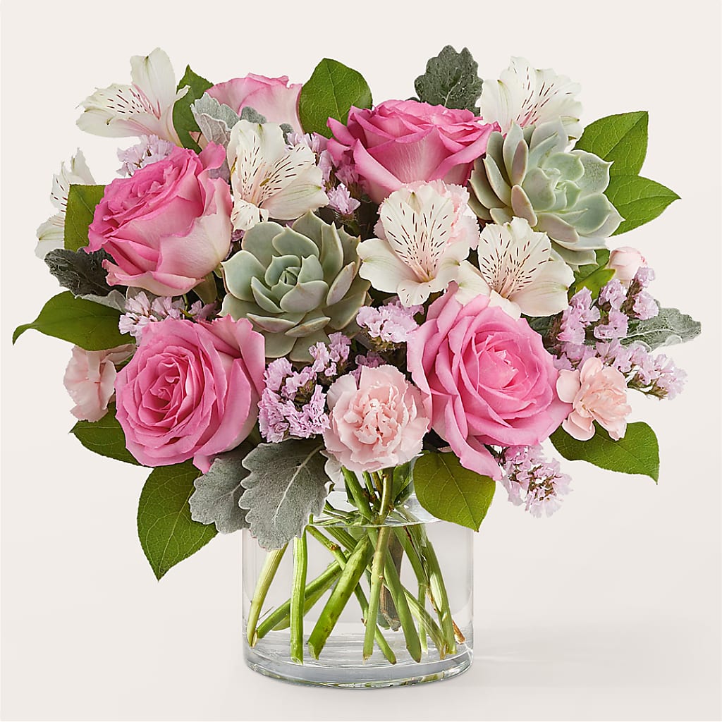 Dusty Rose Bouquet – The Flower Factory, Tarzana CA