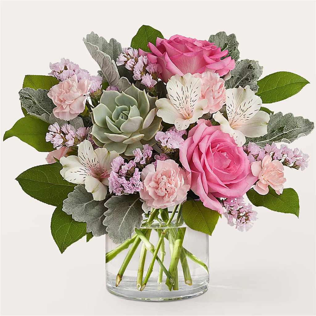Dusty Rose Bouquet – The Flower Factory, Tarzana CA