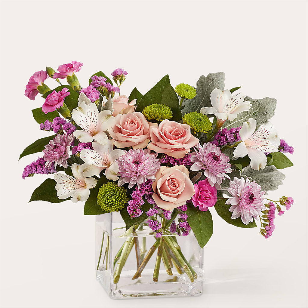 Pink Suede Bouquet – The Flower Factory, Tarzana CA