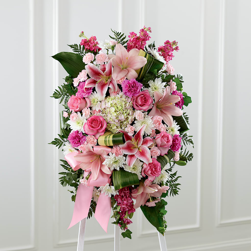 Comforting Standing Spray – The Flower Factory, Tarzana CA
