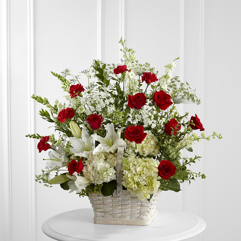 In Loving Memory Arrangement – The Flower Factory, Tarzana CA