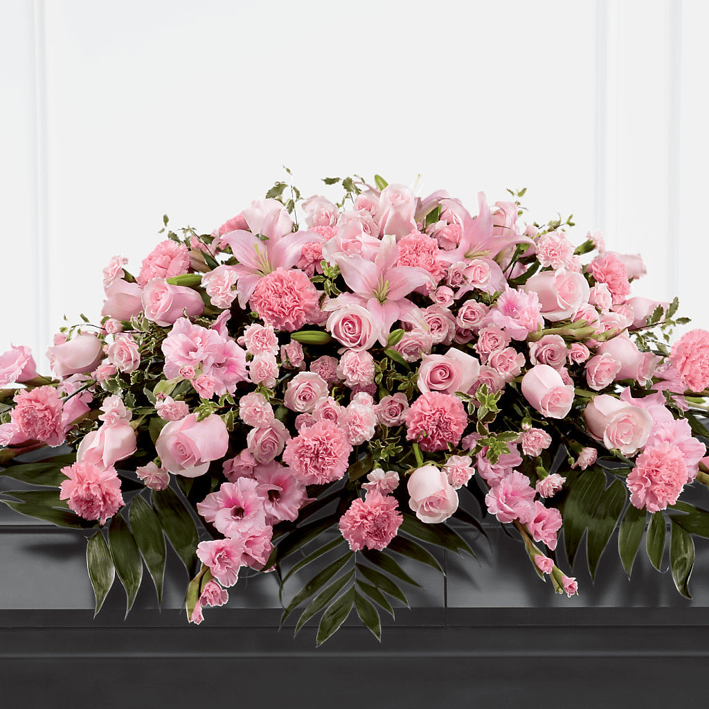 Garden of Comfort Casket Spray (Standard) – The Flower Factory, Tarzana CA