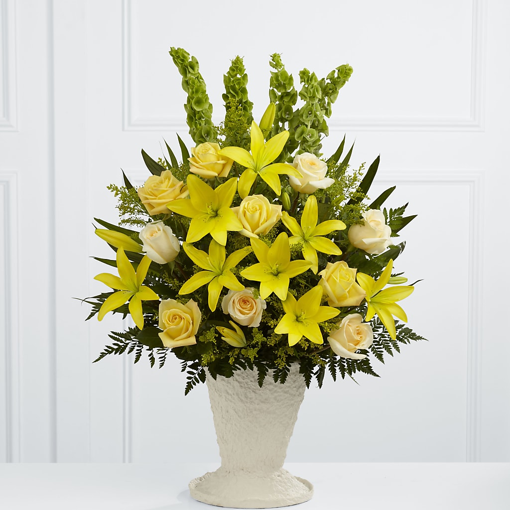 Golden Memories Arrangement – The Flower Factory, Tarzana CA