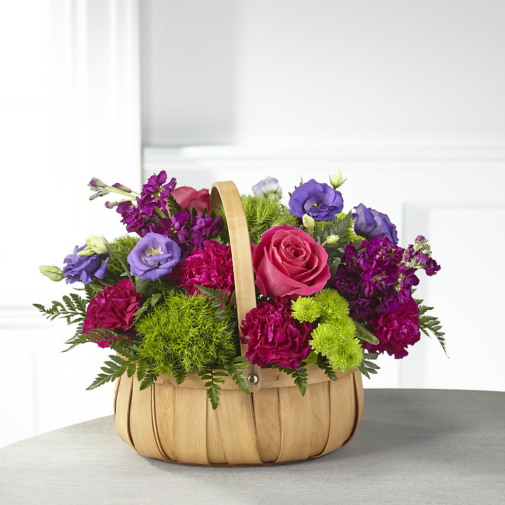 Serene Sanctuary Basket – The Flower Factory, Tarzana CA