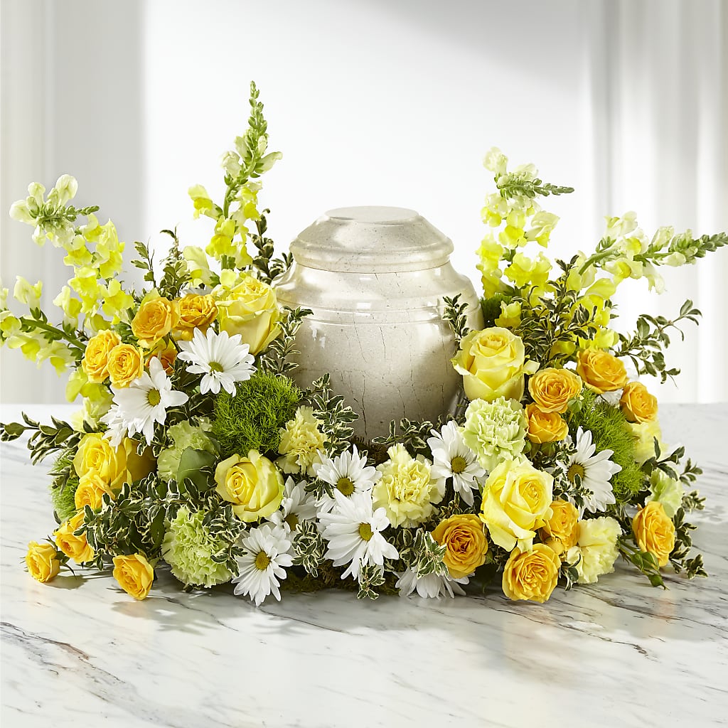 Graceful Love Cremation Adornment – The Flower Factory, Tarzana CA