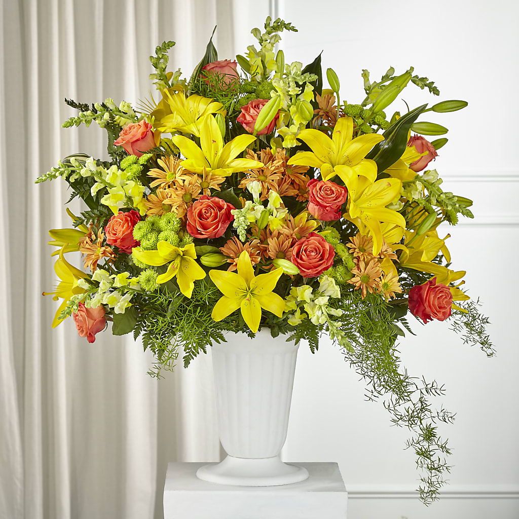 Fall Sentiments Arrangement – The Flower Factory, Tarzana CA