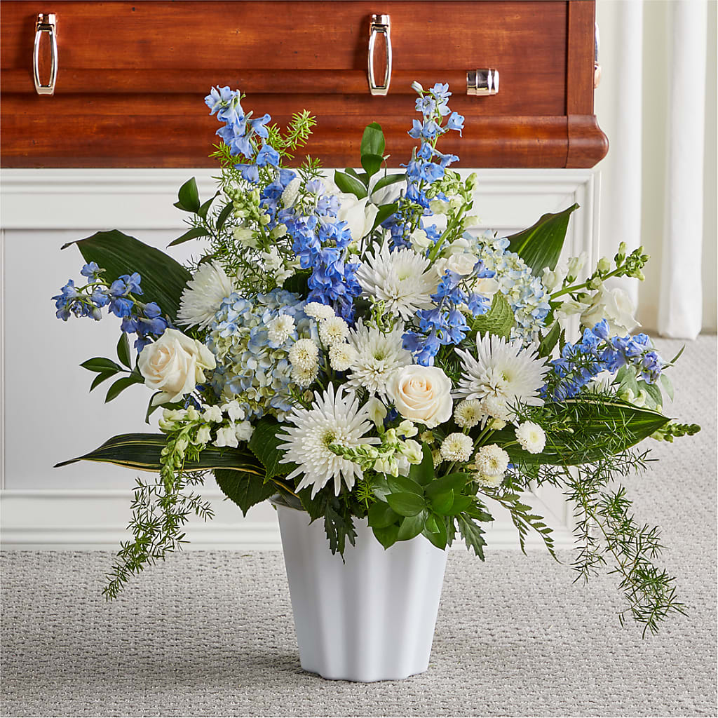 Everlasting Memories Floor Basket – The Flower Factory, Tarzana CA