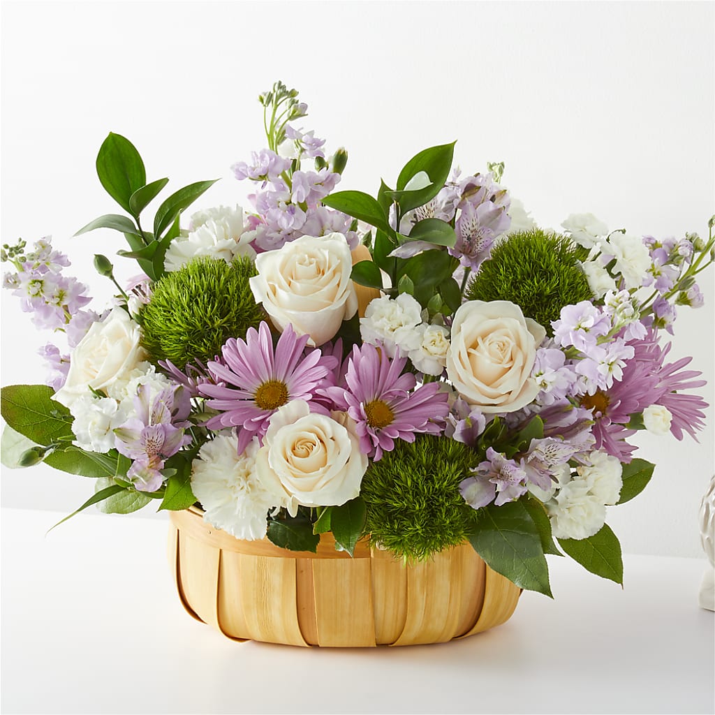 Peace & Love Basket – The Flower Factory, Tarzana CA