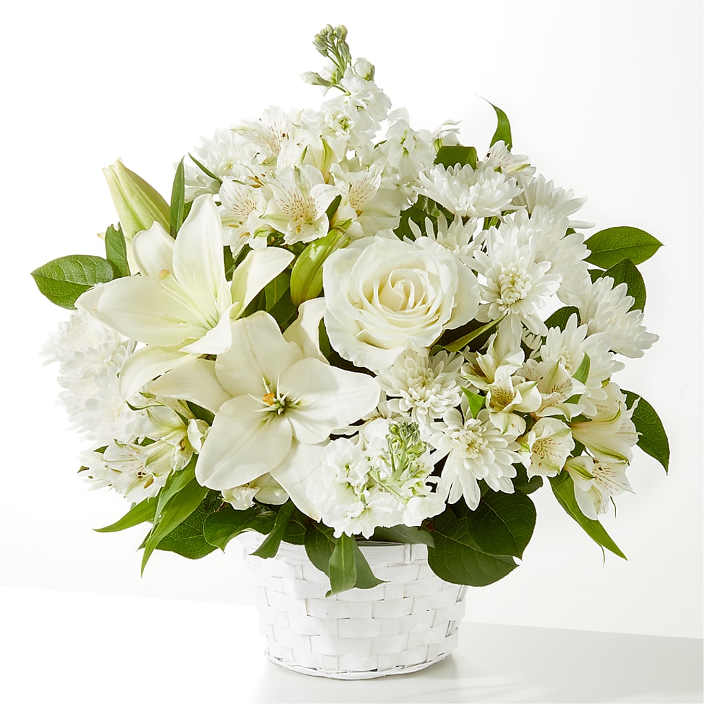 Peaceful Reflections Arrangement – The Flower Factory, Tarzana CA