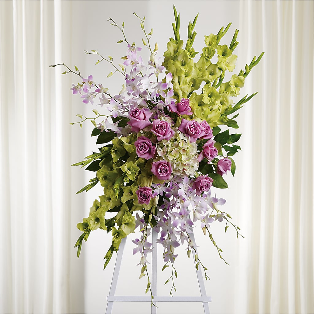 Lasting Legacy Standing Spray – The Flower Factory, Tarzana CA
