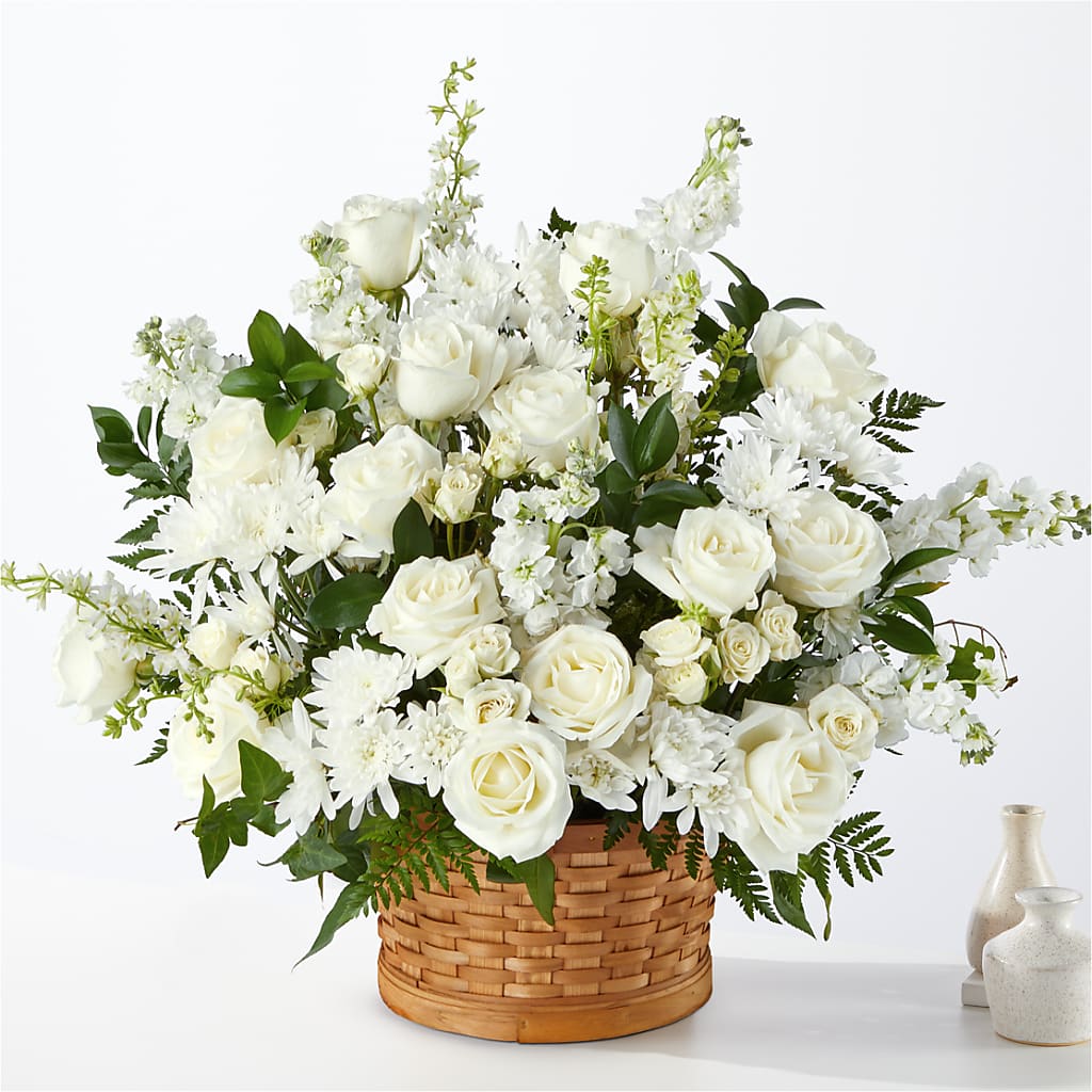 Heartfelt Condolences Arrangement – The Flower Factory, Tarzana CA