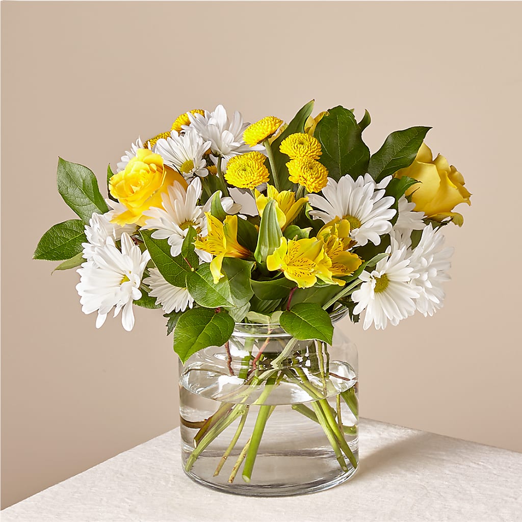 Sunny Sentiments Bouquet – The Flower Factory, Tarzana CA