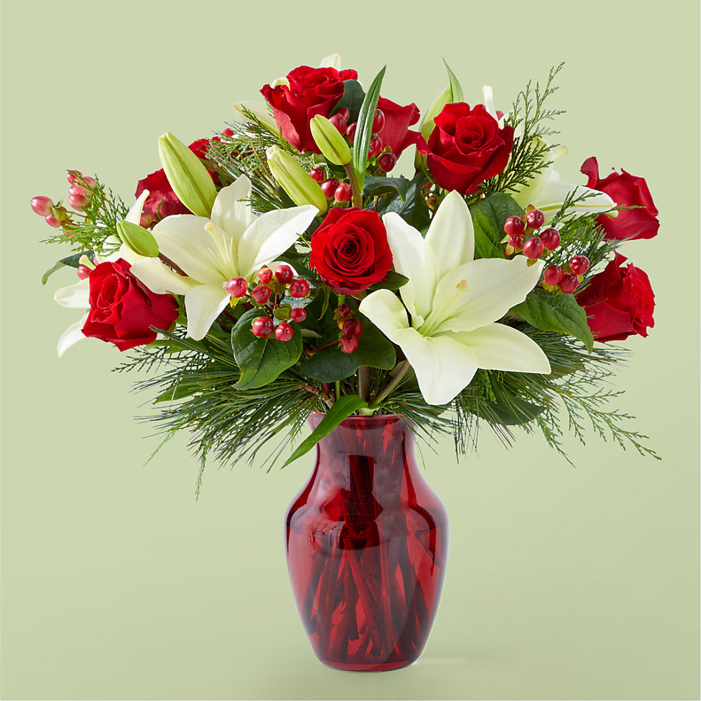 Evergreen Delight Bouquet – The Flower Factory, Tarzana CA