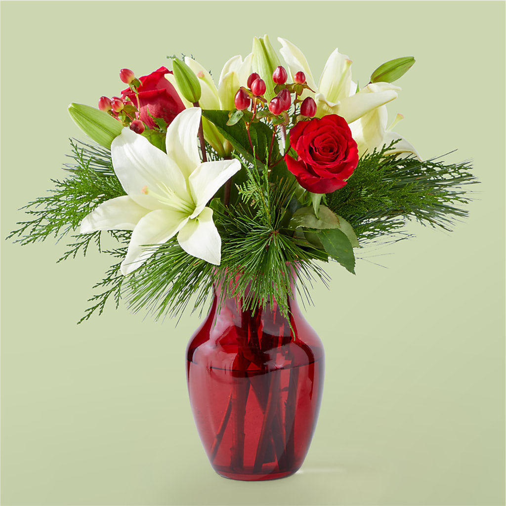Evergreen Delight Bouquet – The Flower Factory, Tarzana CA