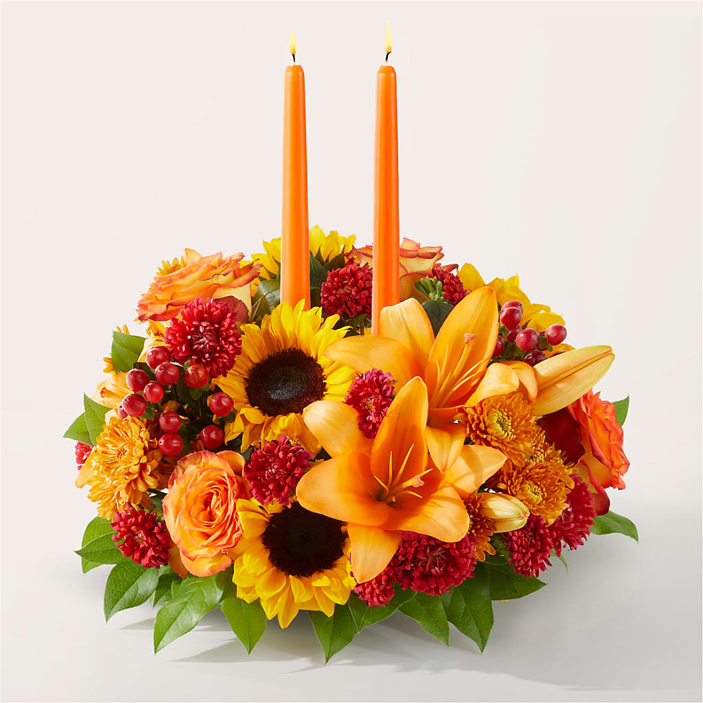 Grateful Centerpiece – The Flower Factory, Tarzana CA