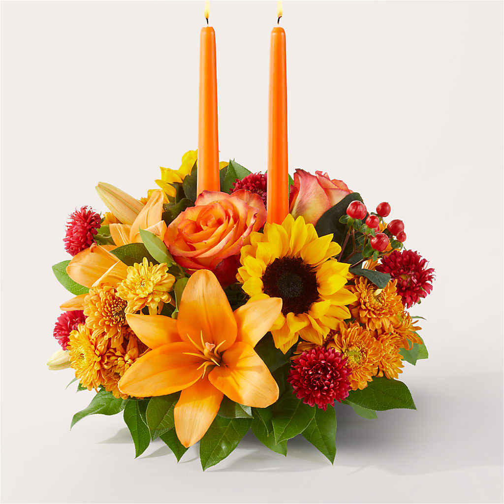 Grateful Centerpiece – The Flower Factory, Tarzana CA