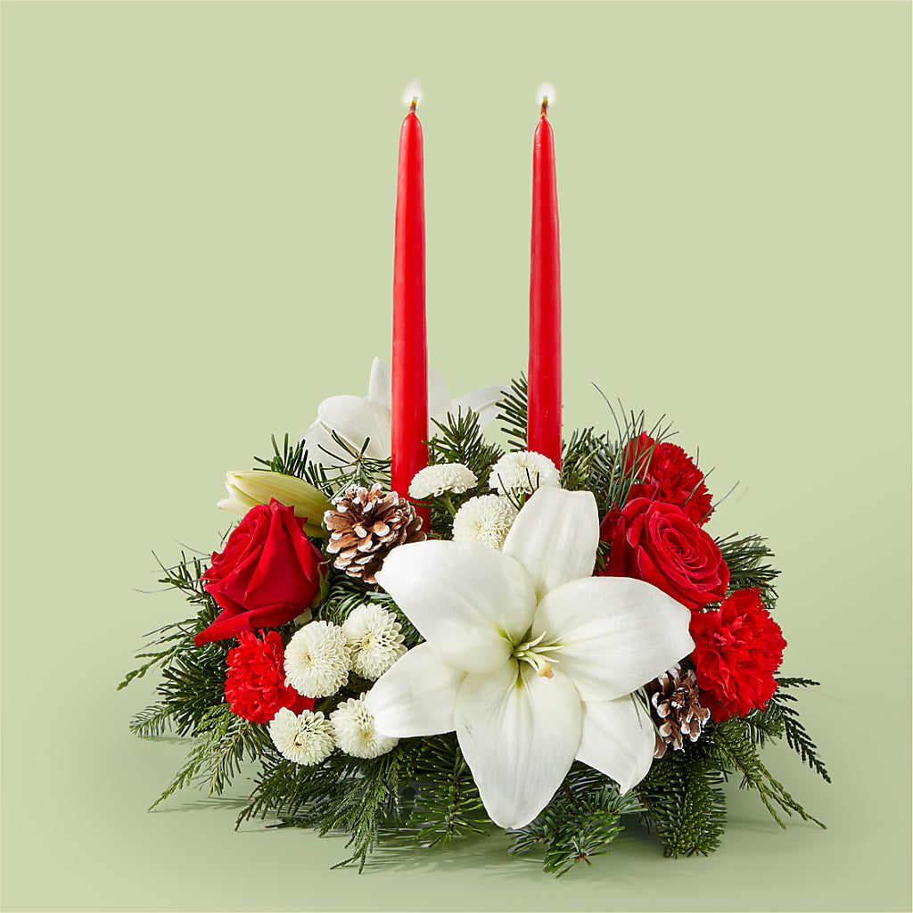 Seasonal Festivities Centerpiece – The Flower Factory, Tarzana CA