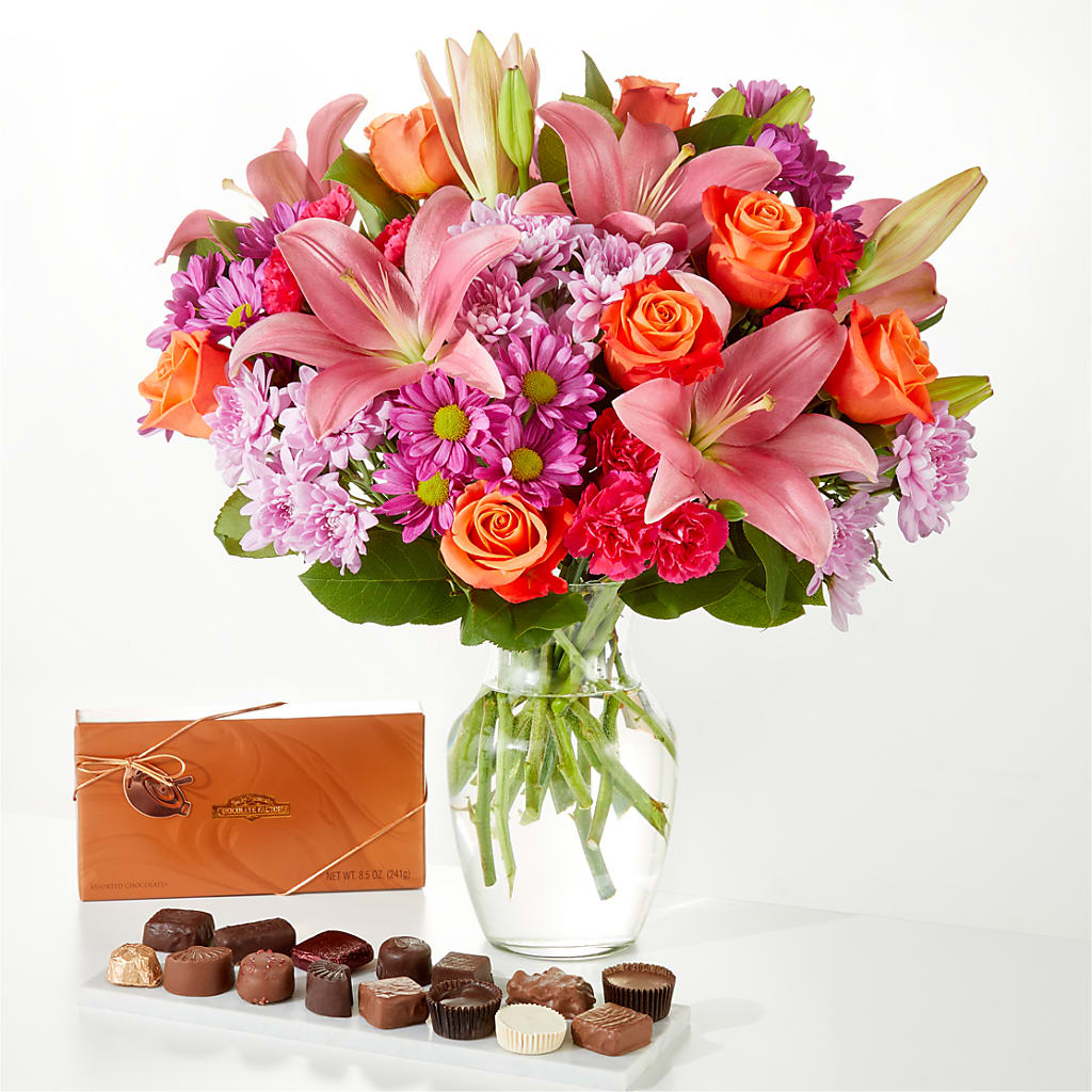 One and Only Bouquet and Chocolate Bundle – The Flower Factory, Tarzana CA