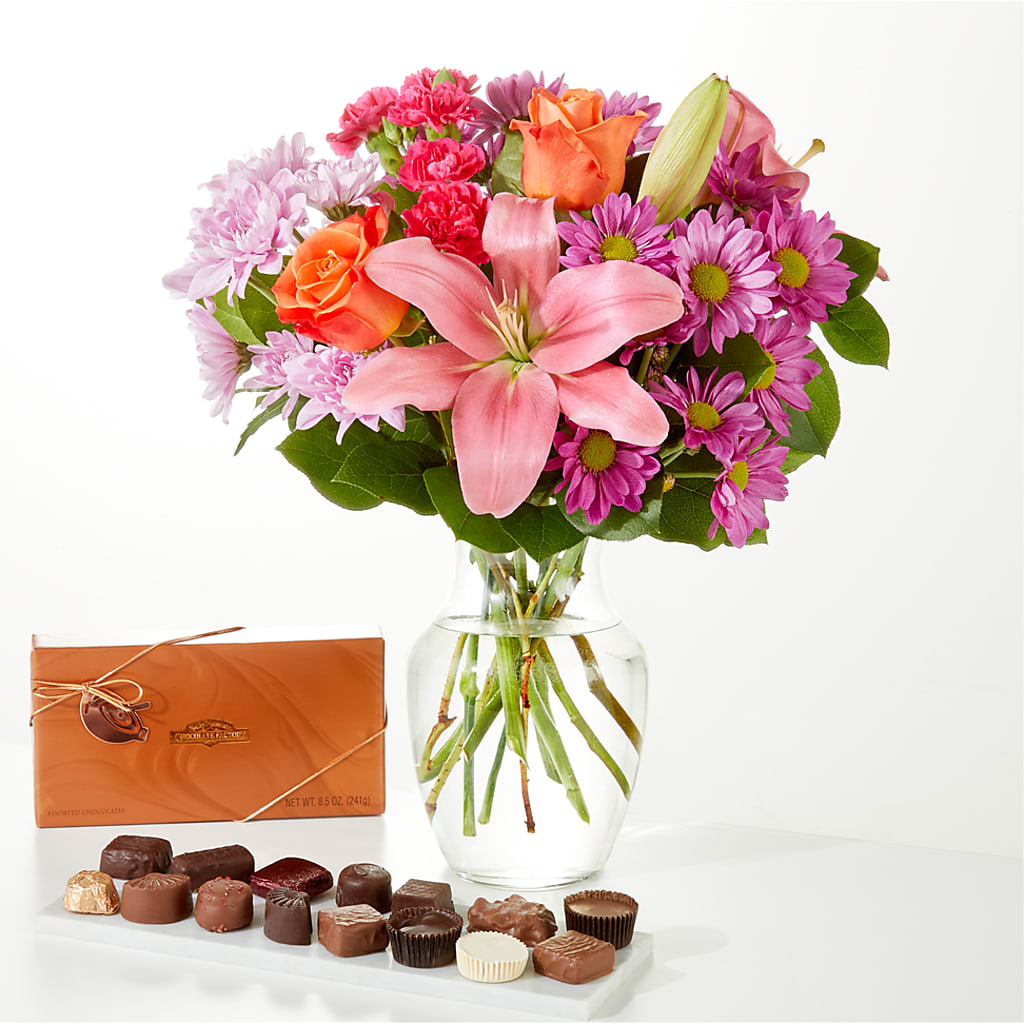 One and Only Bouquet and Chocolate Bundle – The Flower Factory, Tarzana CA