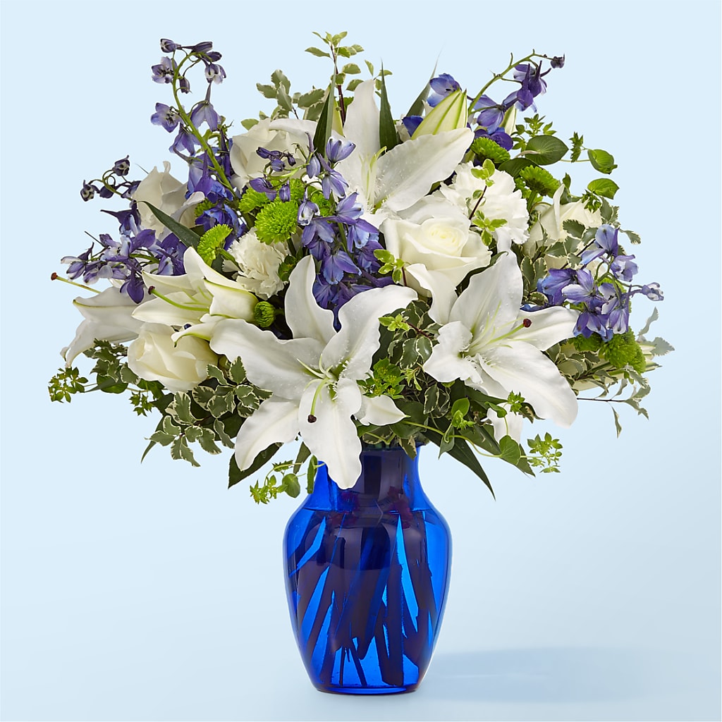 Santorini Bouquet – The Flower Factory, Tarzana CA