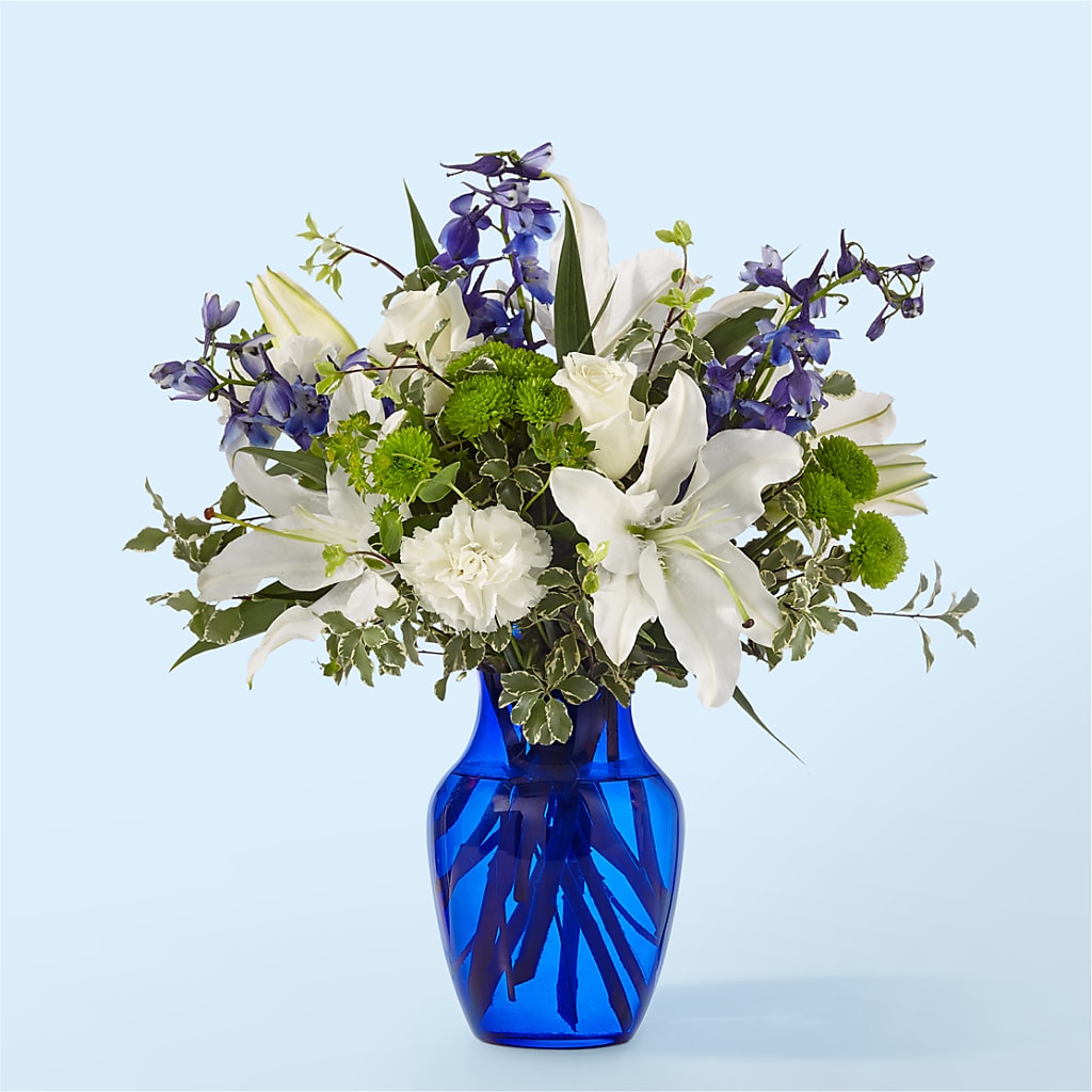 Santorini Bouquet – The Flower Factory, Tarzana CA