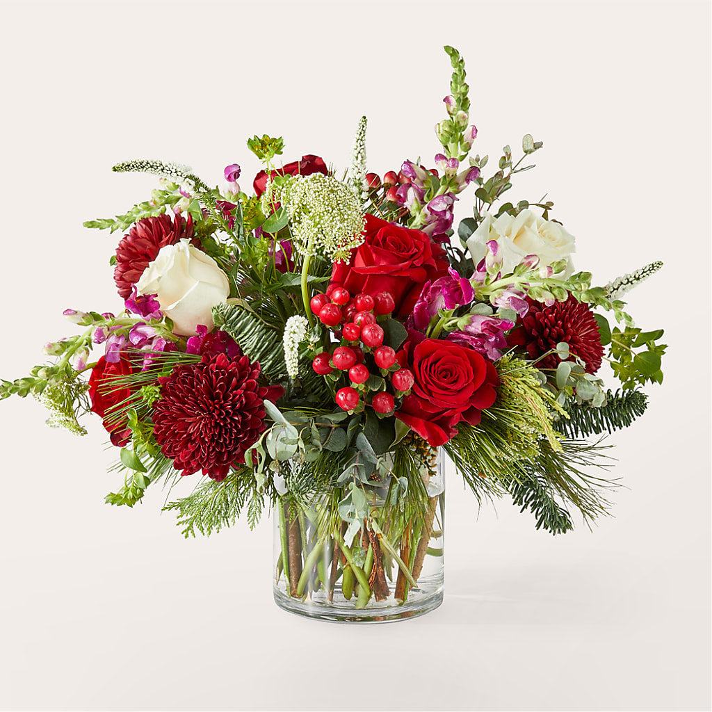 Cranberry Fizz Bouquet – The Flower Factory, Tarzana CA