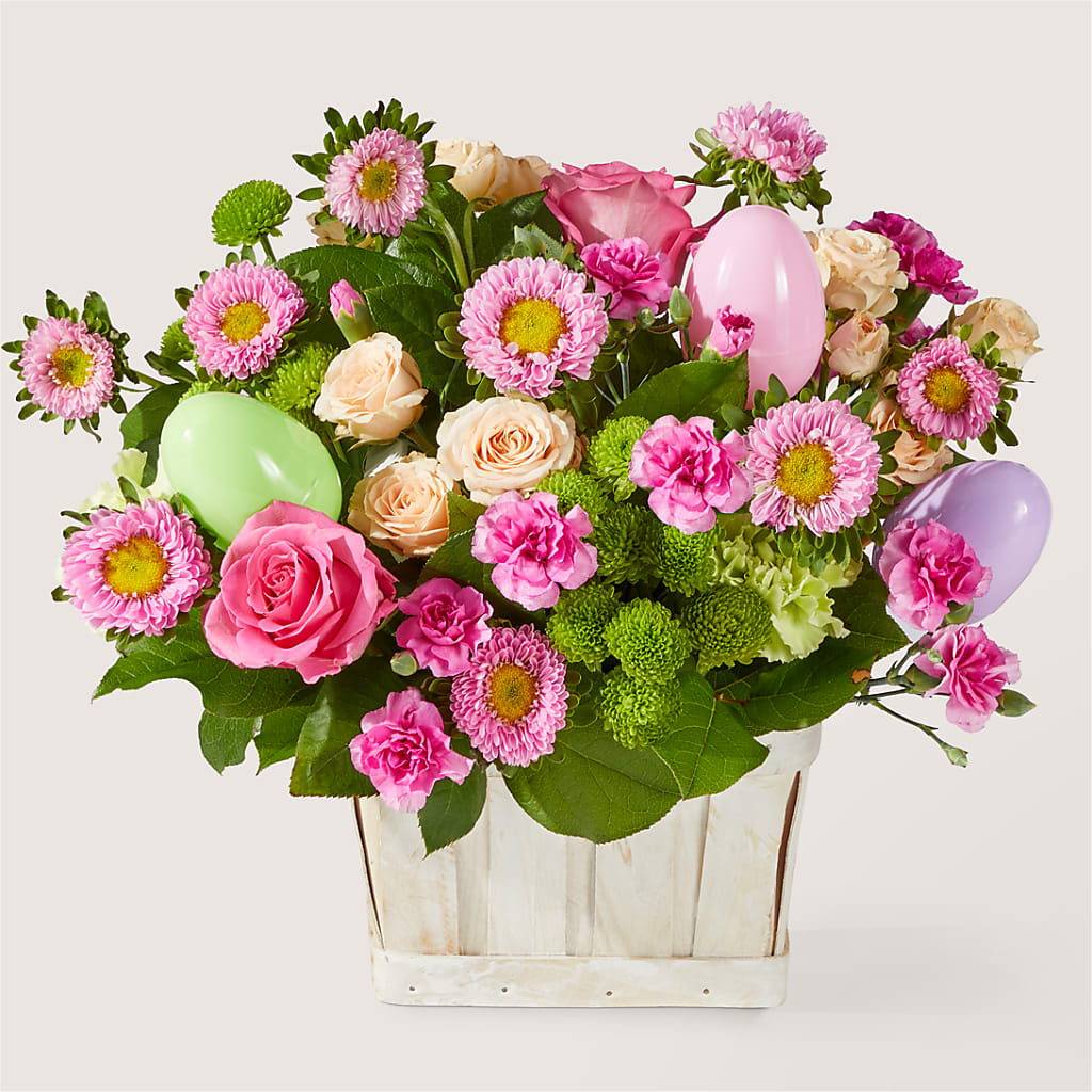 Get Eggcited Basket – The Flower Factory, Tarzana CA