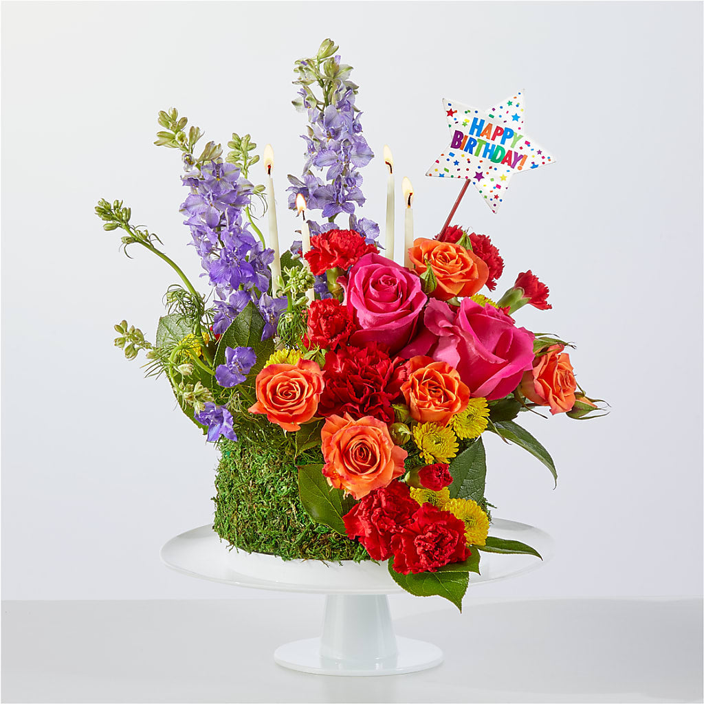 Best Year Yet Floral Cake – The Flower Factory, Tarzana CA
